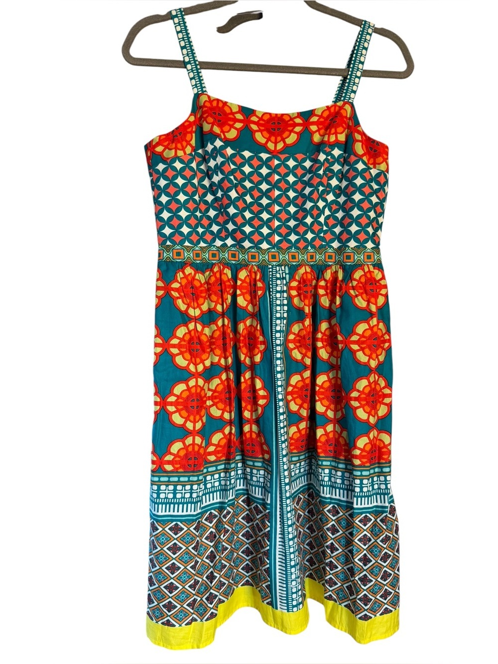 Adrianna  Papell Vibrant Printed Day Dress